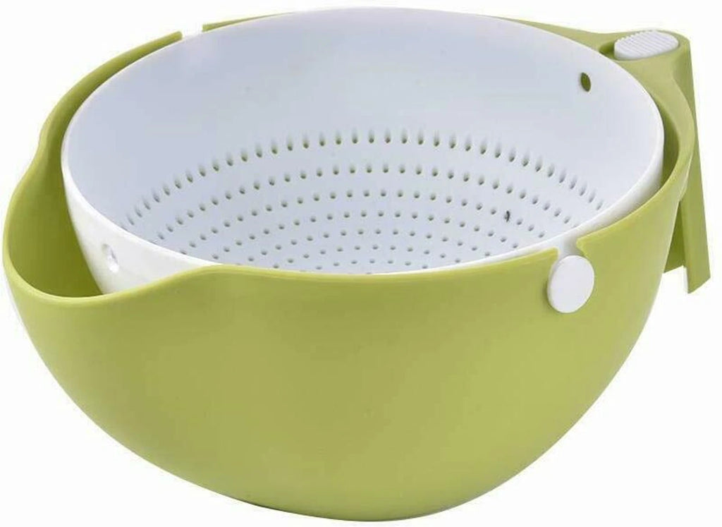 2-in-1 Double Layer Fruit & Vegetable Washing Basket