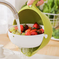 2-in-1 Double Layer Fruit & Vegetable Washing Basket